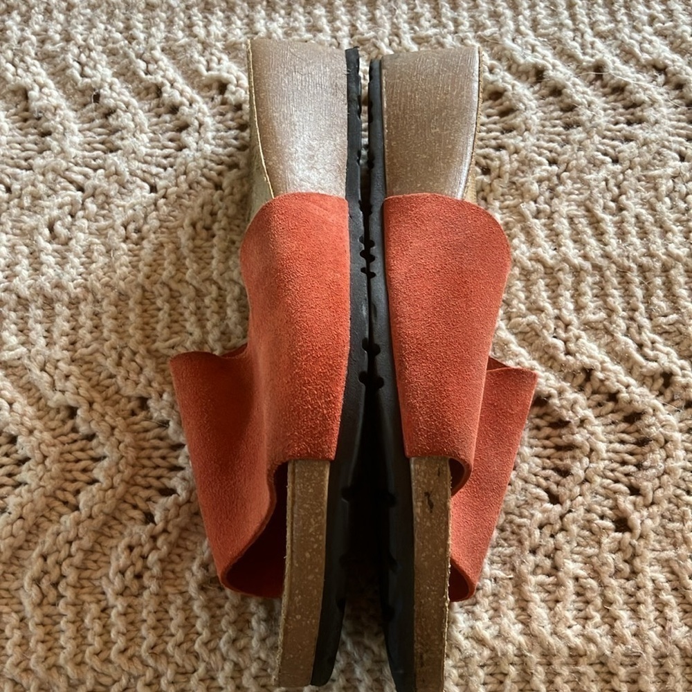 A. Giannetti suede slide sandals made in Italy size 9.5 - Picture 4 of 7